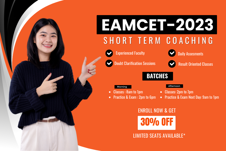 Eamcet coaching get 30% Off